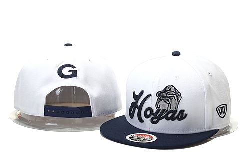 NCAA Georgetown Z Snapback Hat #08